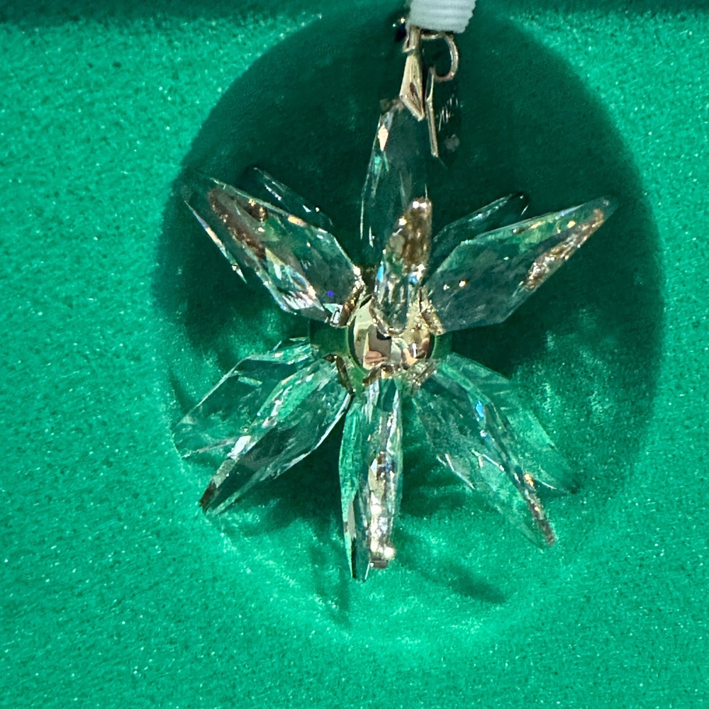 Swarovski Crystal Ornament with Silver Accents - Picture 2 of 7